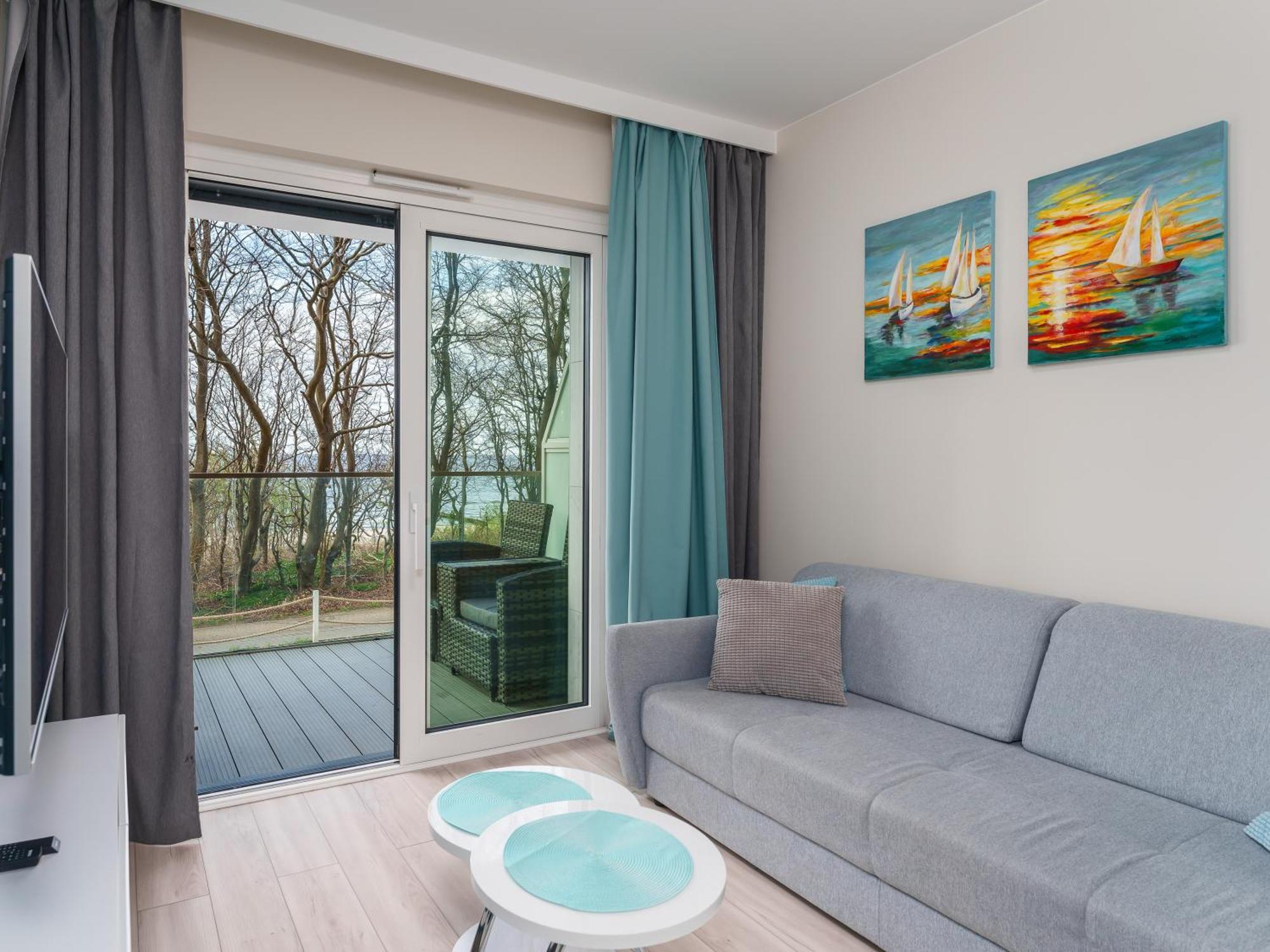 סיאנוז'טי Apartament Z Widokiem Na Morze - Blekitna Perla By Perlowa Przystan Rent מראה חיצוני תמונה